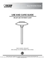 Preview for 1 page of Feit Electric PATH/SYNC/SOL/NK Use And Care Manual