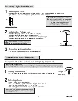 Preview for 4 page of Feit Electric PATH/SYNC/SOL/NK Use And Care Manual