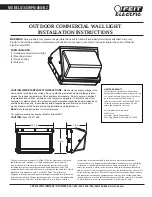 Preview for 1 page of Feit Electric S15CWPK/850/BZ Installation Instructions