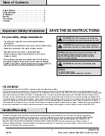 Preview for 2 page of Feit Electric STRP/2X2/4WY/LED Important Safety Instructions And Installation Manual