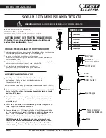 Preview for 1 page of Feit Electric TORCH2/LED/3 Manual