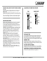 Preview for 2 page of Feit Electric TORCH2/LED/3 Manual