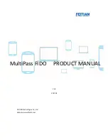 Preview for 1 page of FEITIAN MultiPass FIDO Product Manual