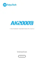 Preview for 1 page of FeiYu Tech AK2000C Instruction