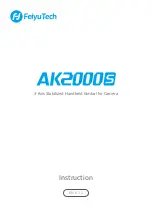 Preview for 1 page of FeiYu Tech AK2000S Instruction