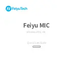 Preview for 1 page of FeiYu Tech MIC Quick Start Manual