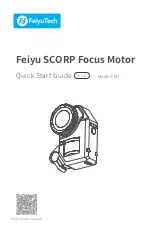 Предварительный просмотр 1 страницы FeiYu Tech SCORP FM1 Quick Start Manual