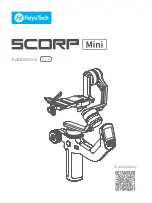 FeiYu Tech SCORP Mini Instructions Manual предпросмотр