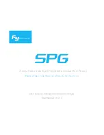 FeiYu Tech SPG User Manual предпросмотр