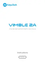 FeiYu Tech VIMBLE 2A Instructions Manual preview