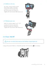 Preview for 10 page of FEIYUTECH AK2000S Instruction Manual