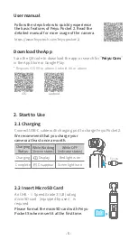 Preview for 5 page of FEIYUTECH Feiyu Pocket 2 Quick Start Manual