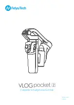 Предварительный просмотр 1 страницы FEIYUTECH VLOG pocket2 Instructions Manual