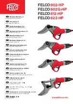 Felco 802-HP User Manual предпросмотр