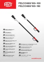 Felco 880/100-100 User Manual предпросмотр