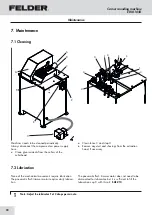 Preview for 20 page of Felder ERM 1050 Operating Manual