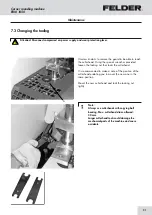 Preview for 21 page of Felder ERM 1050 Operating Manual