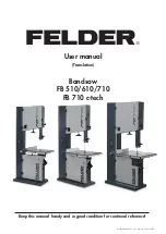 Felder FB 510 User Manual preview