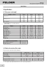 Предварительный просмотр 12 страницы Felder FB 510 User Manual