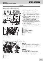 Предварительный просмотр 23 страницы Felder FB 510 User Manual