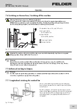 Предварительный просмотр 25 страницы Felder FB 510 User Manual