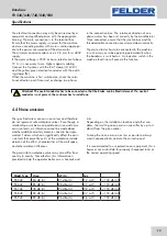 Preview for 13 page of Felder FB 540 User Manual