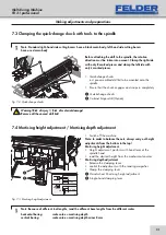 Preview for 31 page of Felder FD 21 professional User Manual