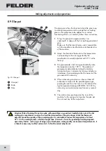 Preview for 30 page of Felder G 200 Operating Manual