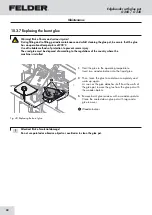 Preview for 44 page of Felder G 200 Operating Manual