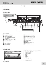 Preview for 17 page of Felder G 330 Operating Manual