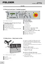 Preview for 18 page of Felder G 330 Operating Manual