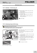 Preview for 49 page of Felder G 330 Operating Manual