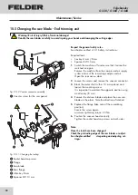 Preview for 54 page of Felder G 330 Operating Manual