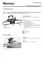 Предварительный просмотр 38 страницы Felder HAMMER B3 User Manual