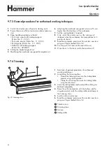 Предварительный просмотр 58 страницы Felder HAMMER B3 User Manual