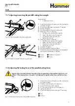 Предварительный просмотр 77 страницы Felder HAMMER B3 User Manual