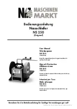 Preview for 1 page of Felder NS 250 User Manual