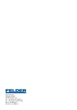 Preview for 60 page of Felder NS 250 User Manual