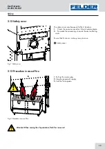 Предварительный просмотр 13 страницы Felder RL 250 User Manual