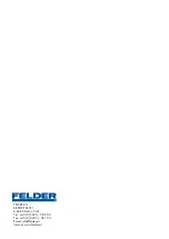 Preview for 36 page of Felder RL 250 User Manual