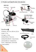 Предварительный просмотр 2 страницы Feli NCM-502 Manual