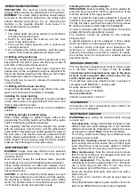 Предварительный просмотр 6 страницы Felisatti 136030170 Operating Instructions Manual