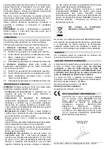 Предварительный просмотр 21 страницы Felisatti AGF1010E Operating Instructions Manual