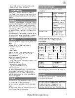 Preview for 29 page of Felisatti AS20/1200 Operating Instructions Manual