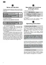 Предварительный просмотр 8 страницы Felisatti DC10/14,4L2 Original Instruction Manual