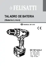 Предварительный просмотр 11 страницы Felisatti DC10/14,4L2 Original Instruction Manual