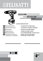 Предварительный просмотр 1 страницы Felisatti DC10/14.4N2 Operating Instructions Manual