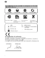 Предварительный просмотр 6 страницы Felisatti DC10 Original Instruction Manual