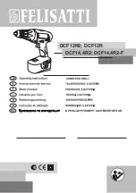 Felisatti DCF12R Operating Instructions Manual preview