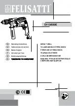 Предварительный просмотр 1 страницы Felisatti DI13/650E Operating Manual